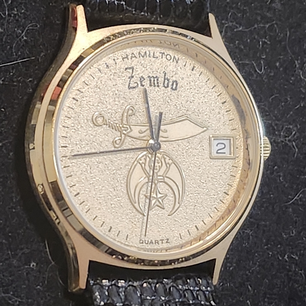 Rare Hamilton 9812 Shriners Watch number 131/250